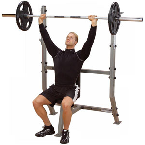 Body-Solid  Pro Club Line Shoulder Press Olympic Bench