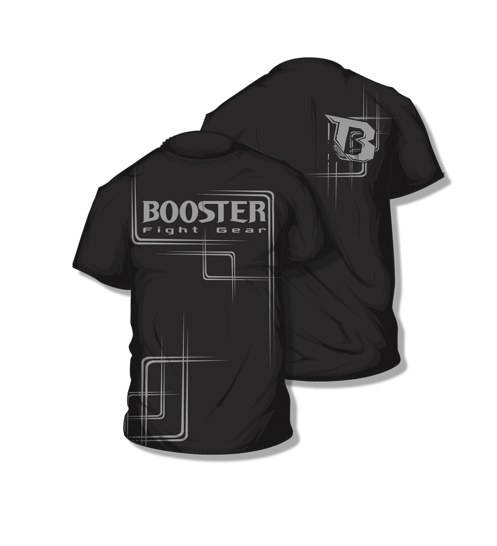Booster  BC Walk out shirt black - S