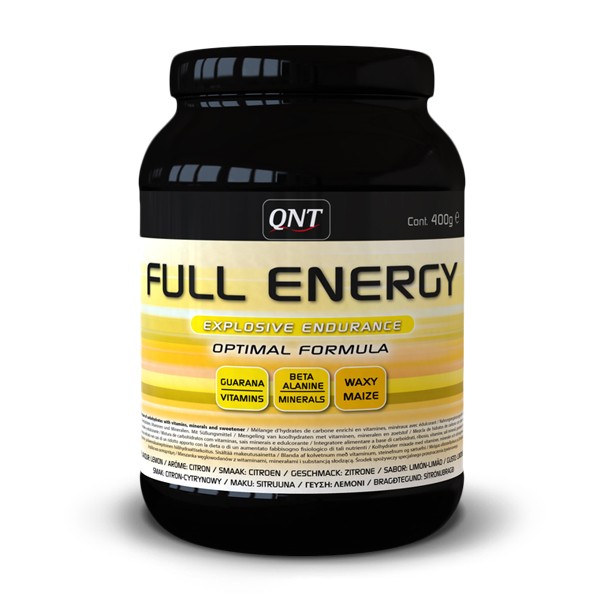 QNT  Full Energy Powder - 400g - Lemon
